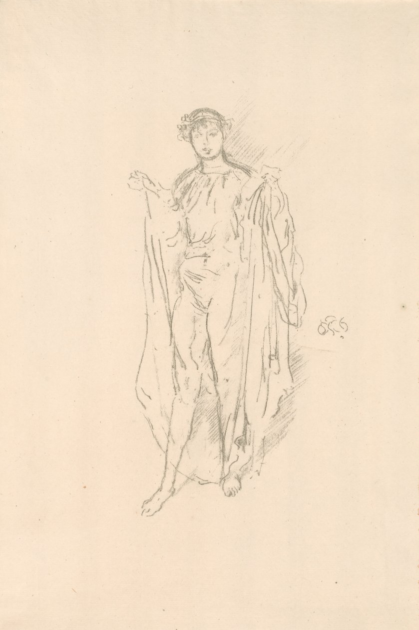 A rapariga de James McNeill Whistler