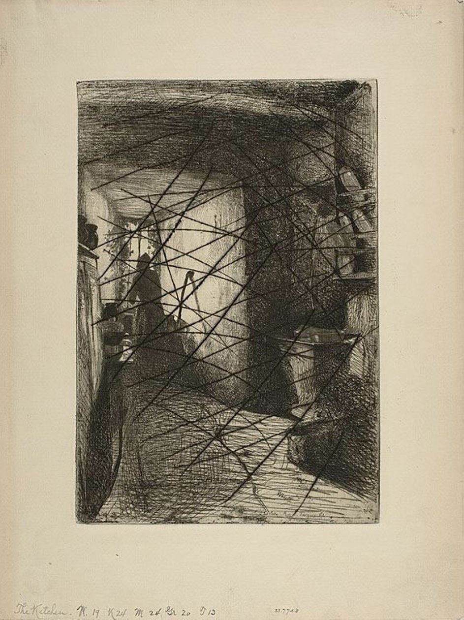 A cozinha de James Abbott McNeill Whistler