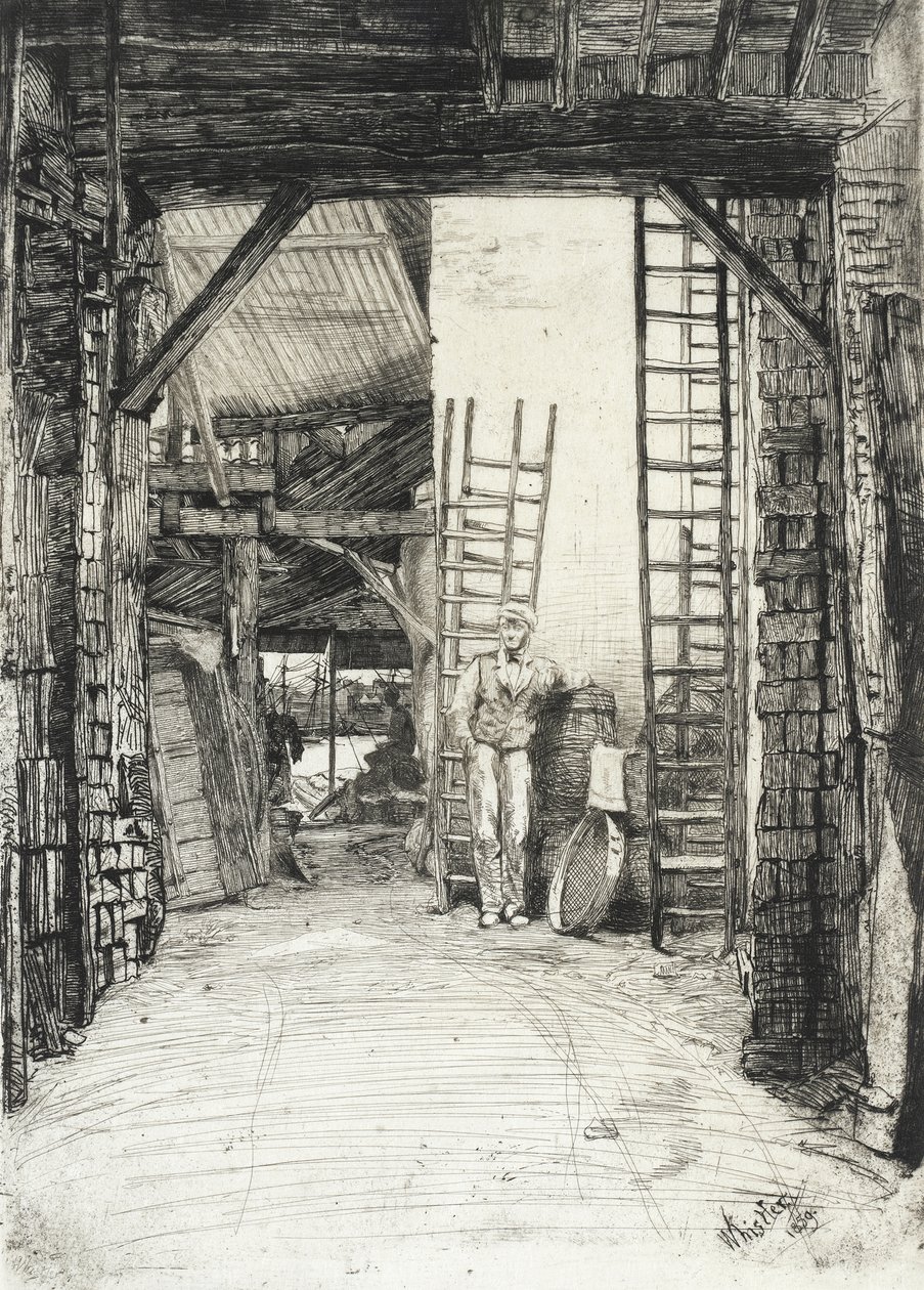 O fabricante de cal de James McNeill Whistler