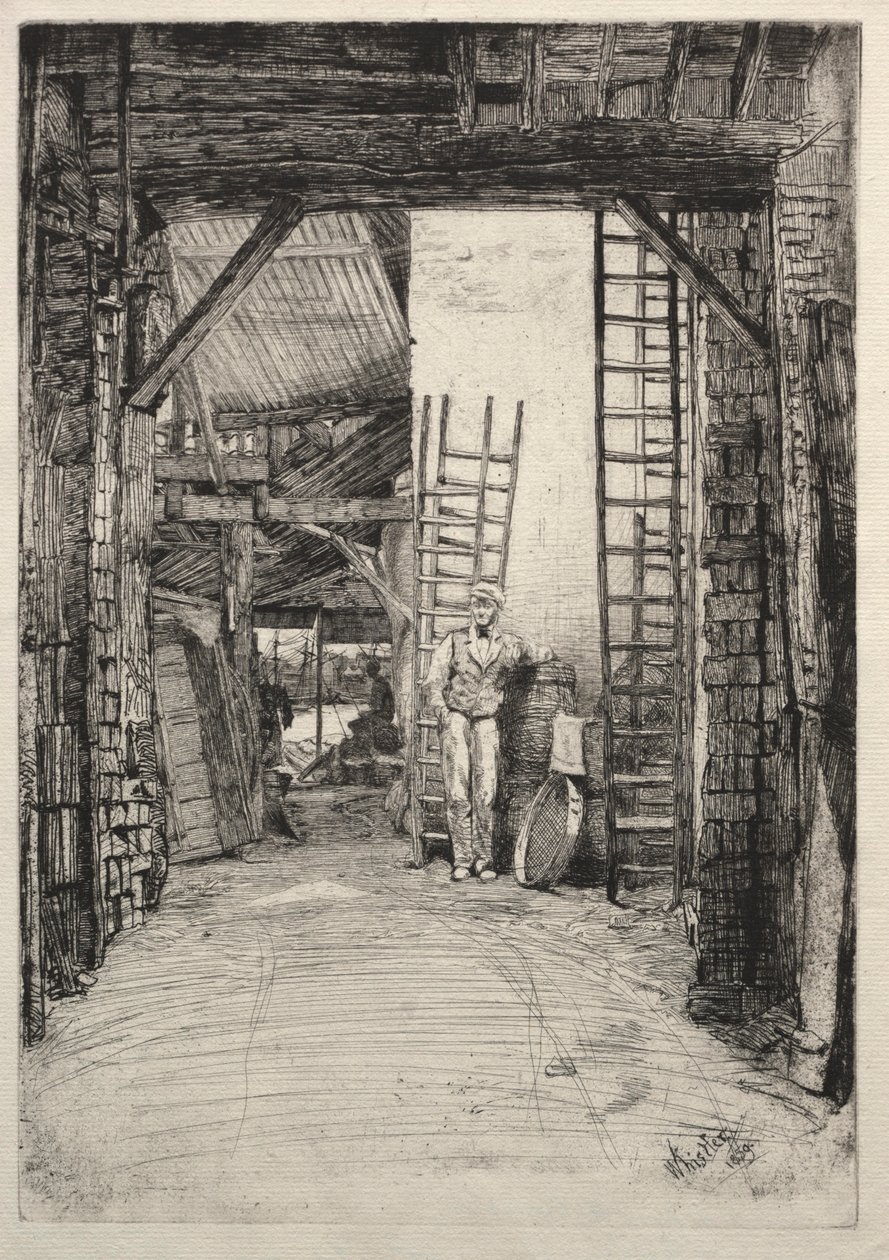 O queimador de cal de James McNeill Whistler