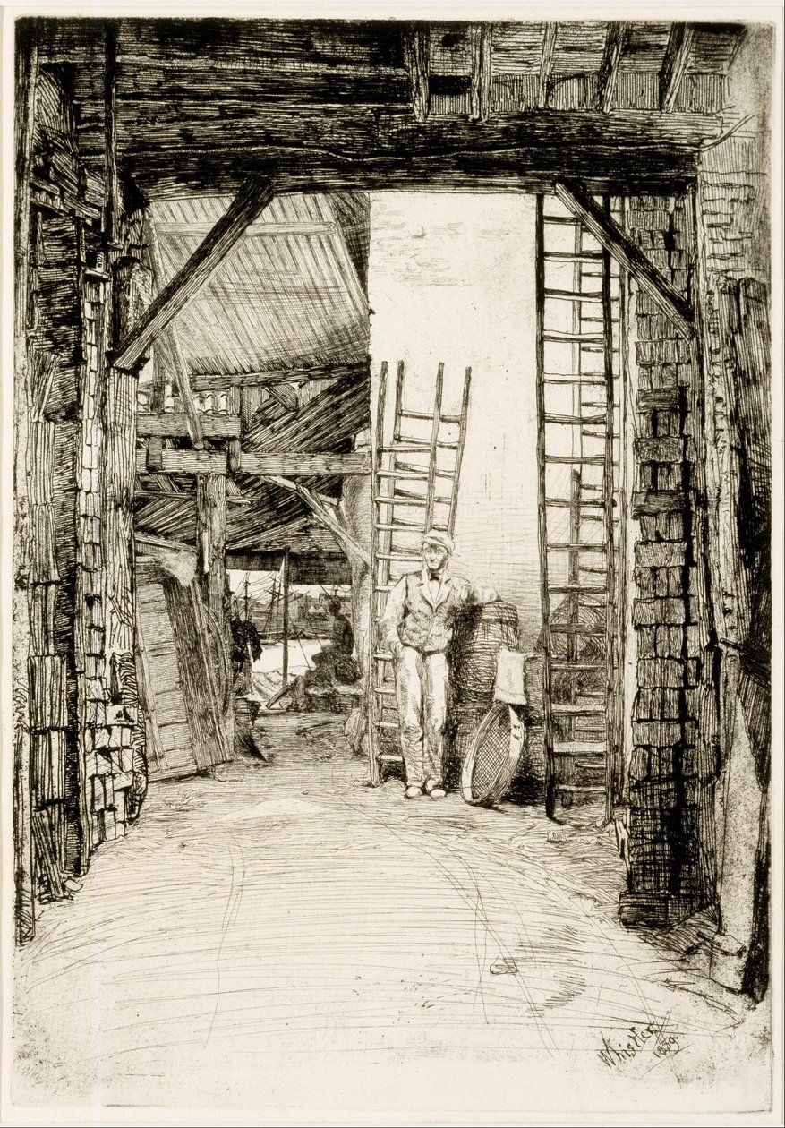 O fabricante de cal de James McNeill Whistler
