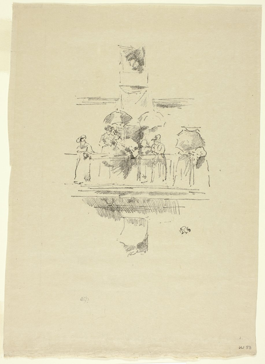 A Pequena Varanda de James Abbott McNeill Whistler