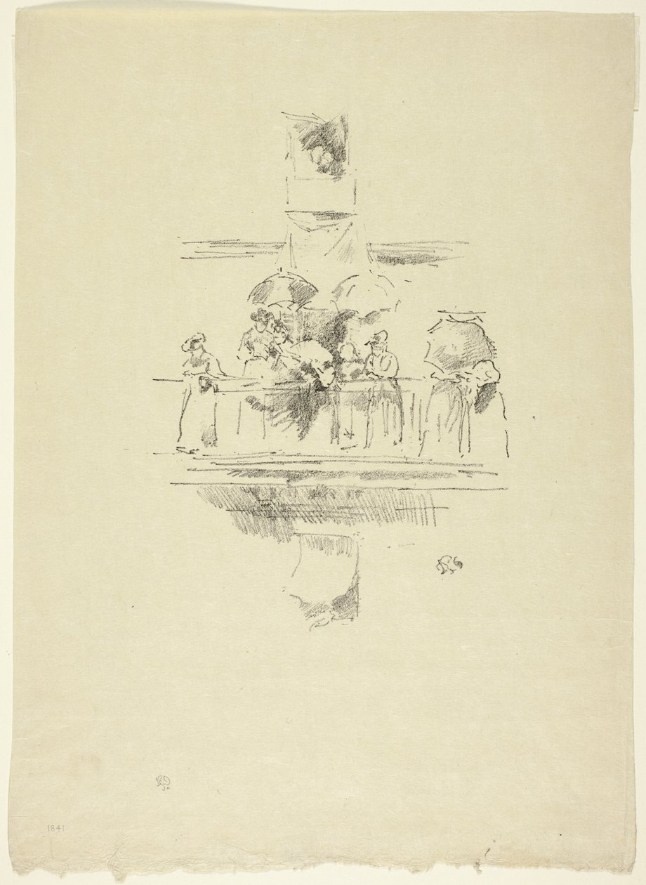 A Pequena Varanda de James Abbott McNeill Whistler