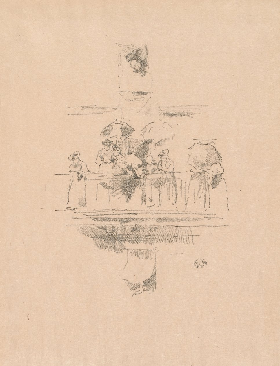 A Pequena Varanda de James Abbott McNeill Whistler