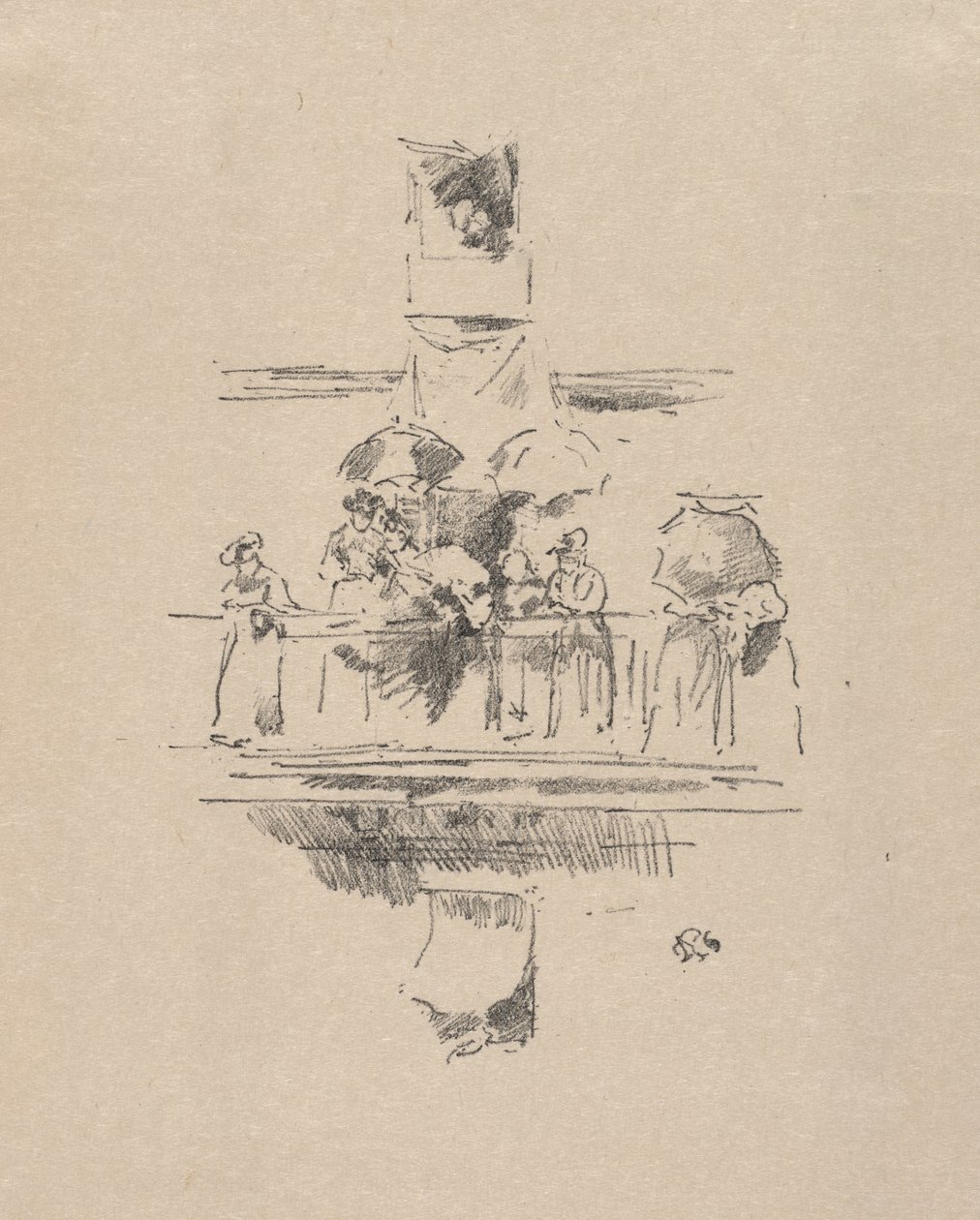 A Pequena Varanda de James McNeill Whistler