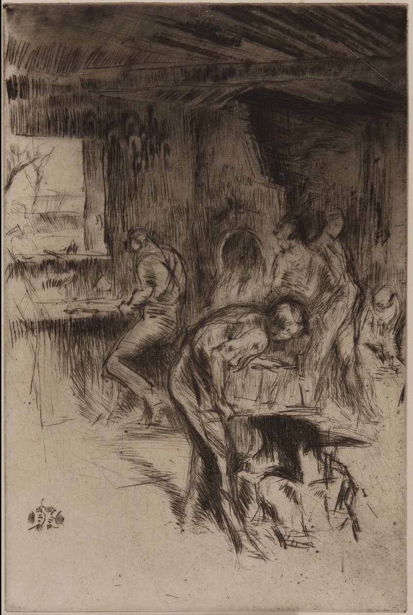 A Pequena Forja, Liverpool de James Abbott McNeill Whistler