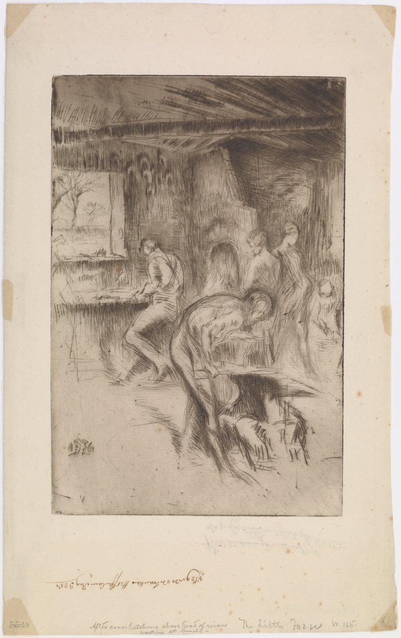A Pequena Forja, Liverpool de James Abbott McNeill Whistler