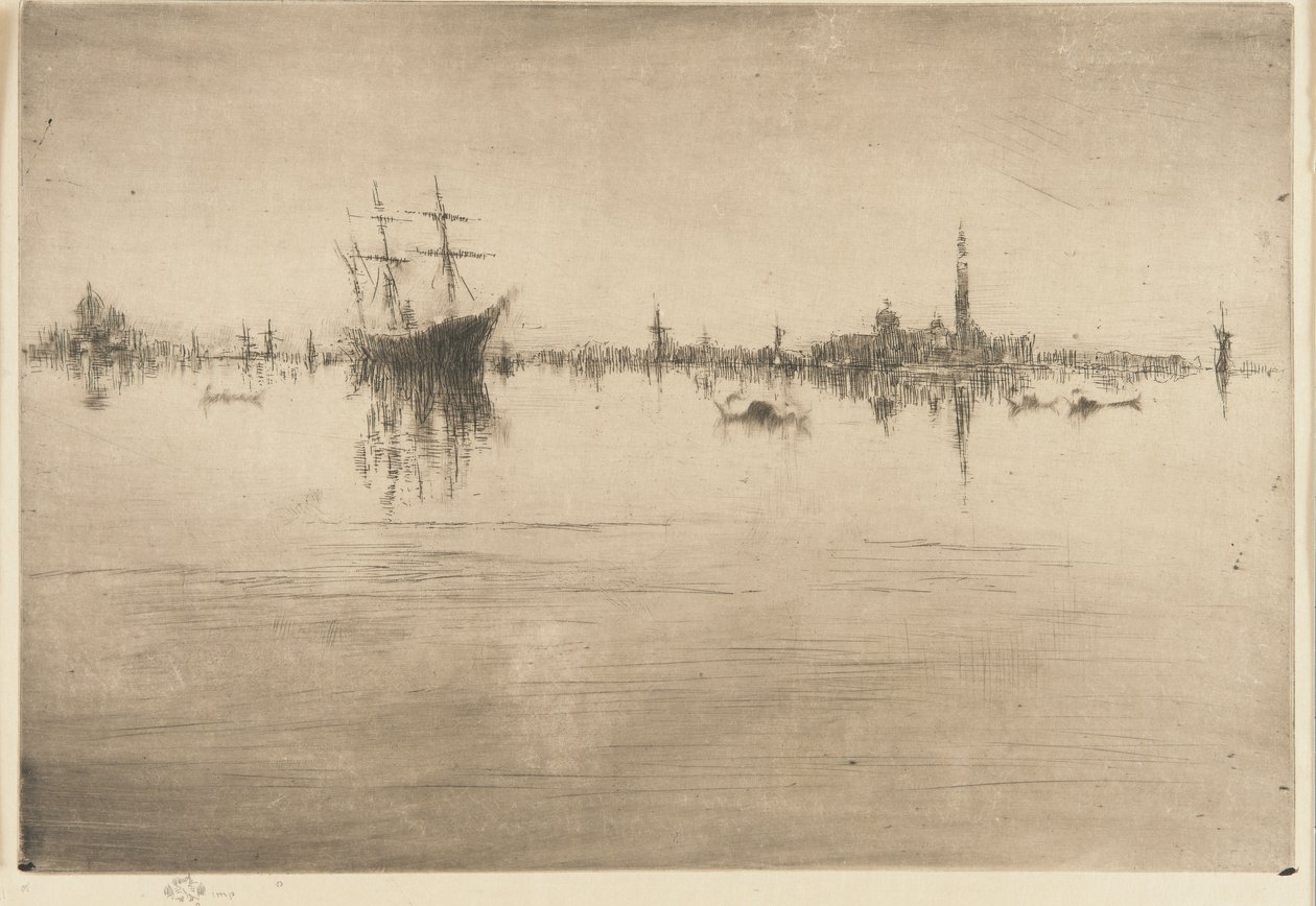 O pequeno mastro de James Abbott McNeill Whistler