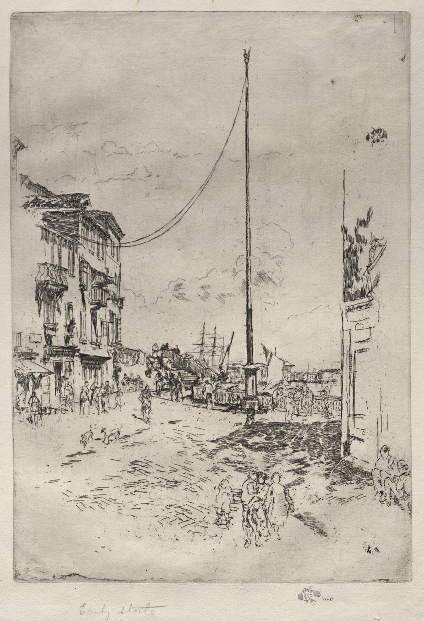 O Pequeno Mastro de James McNeill Whistler
