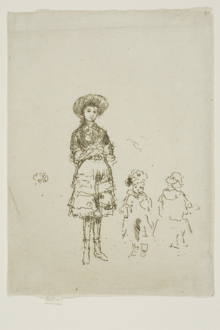 A Enfermeira, Grays Inn de James Abbott McNeill Whistler