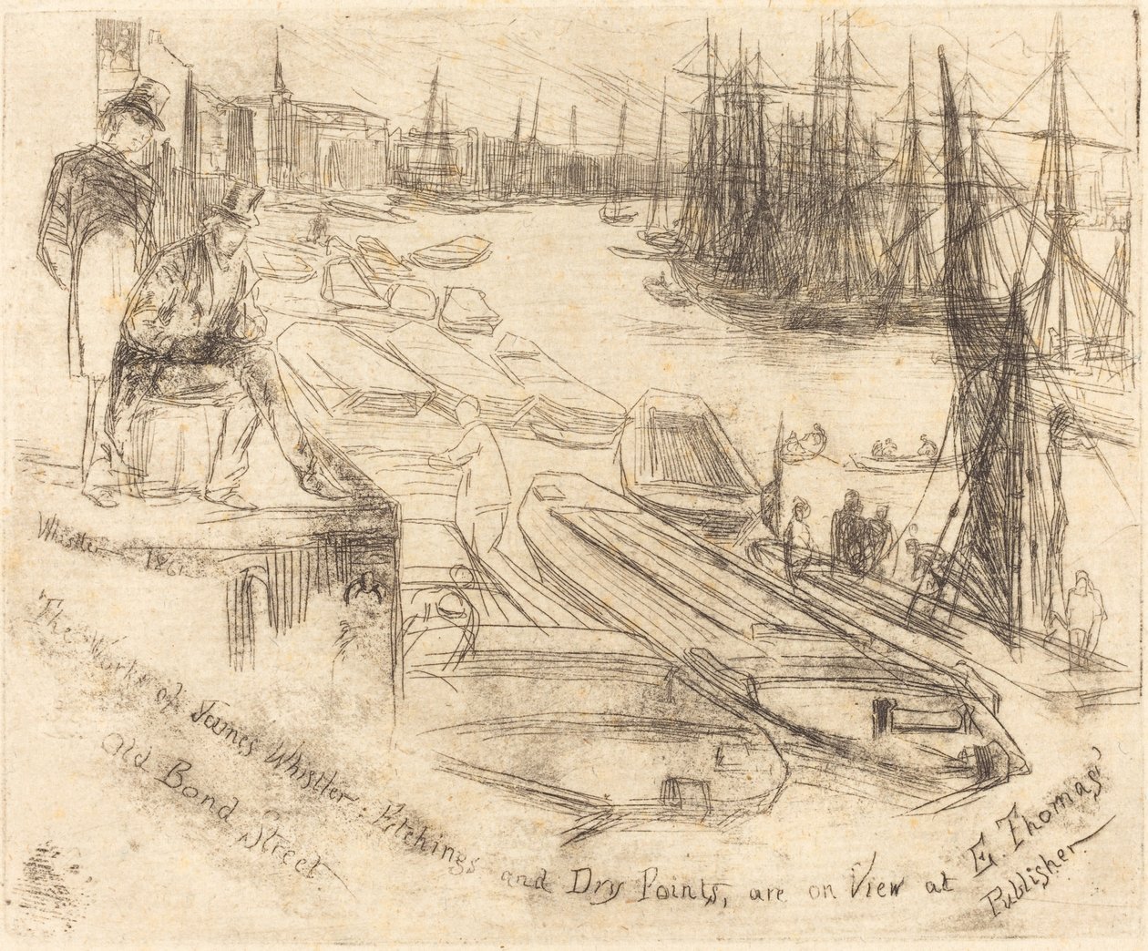 A pequena piscina de James Abbott McNeill Whistler