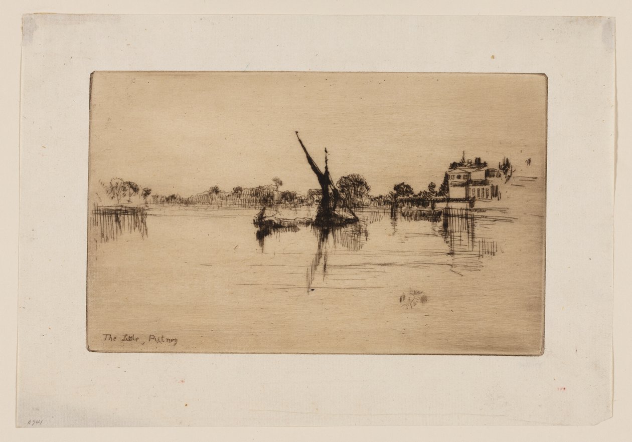 O Pequeno Putney de James Abbott McNeill Whistler