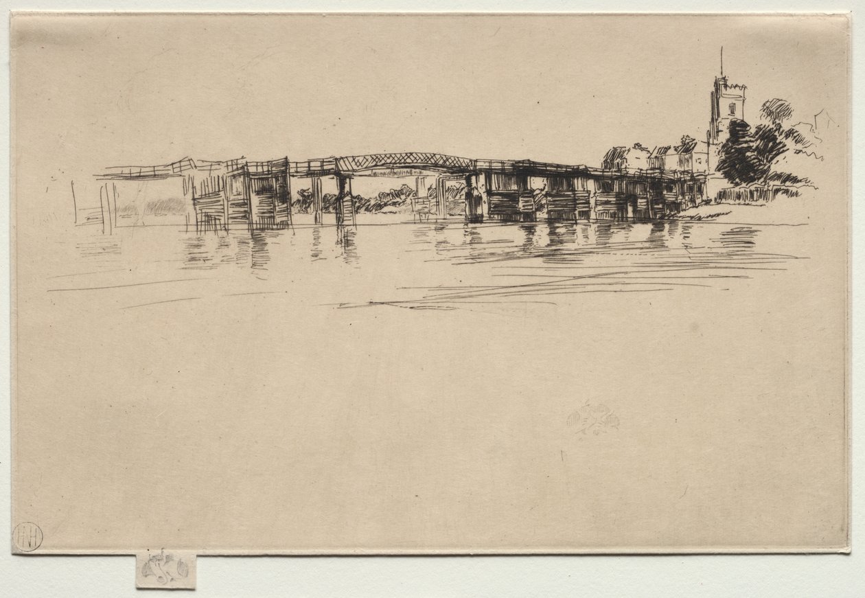 O Little Putney, n.º 1 de James McNeill Whistler