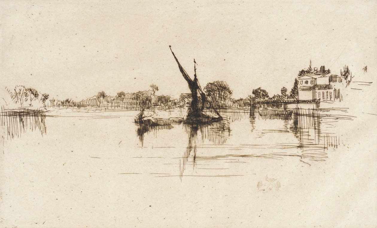 A pequena Putney, n.º 2 de James McNeill Whistler