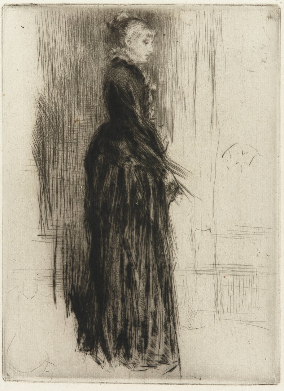 O pequeno vestido de veludo de James Abbott McNeill Whistler