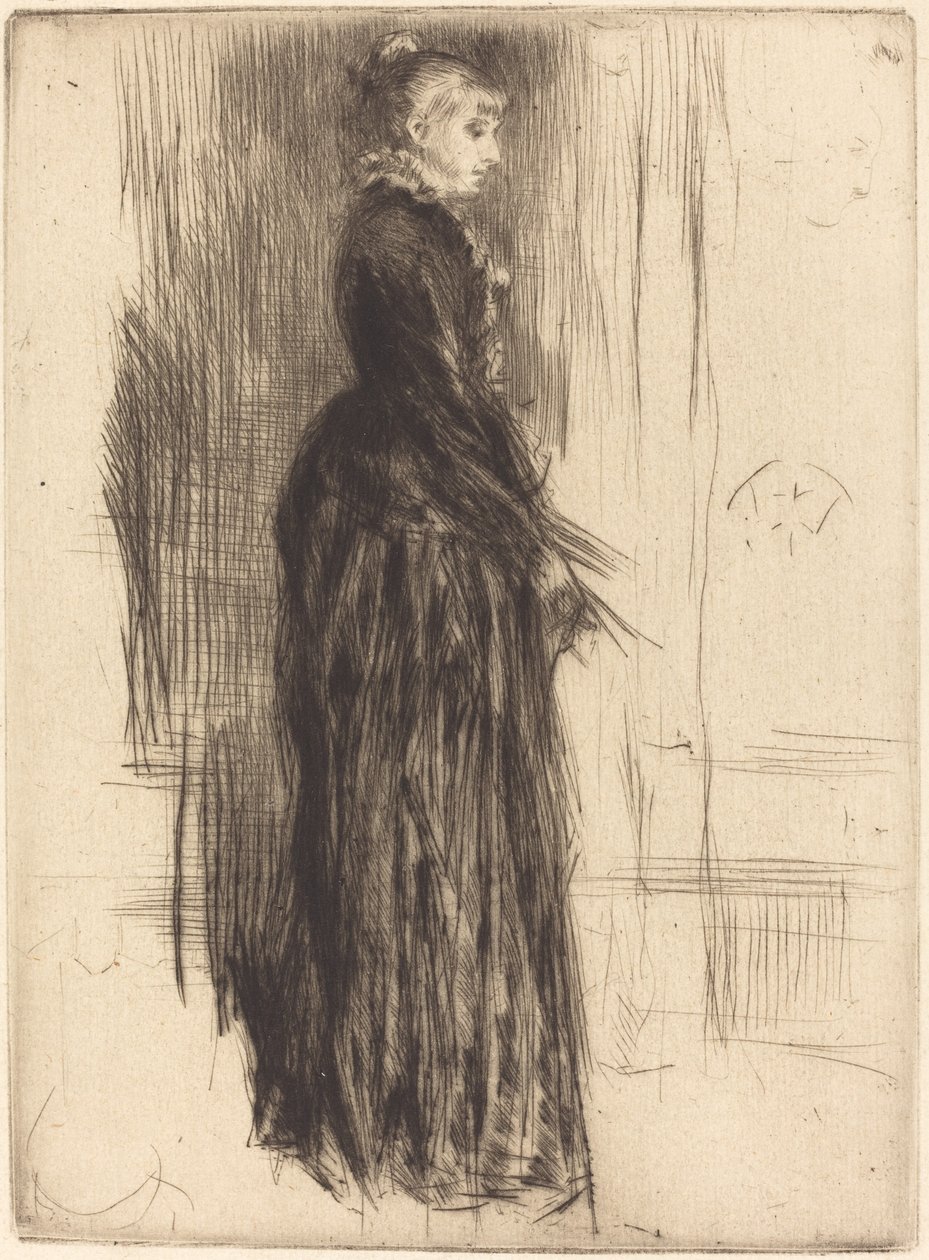 O pequeno vestido de veludo de James Abbott McNeill Whistler