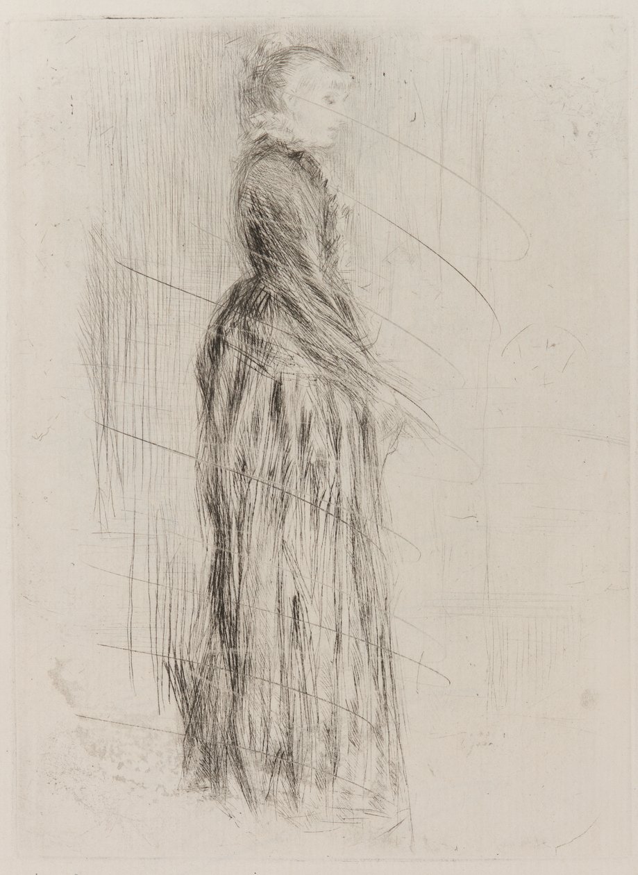 O pequeno vestido de veludo de James Abbott McNeill Whistler