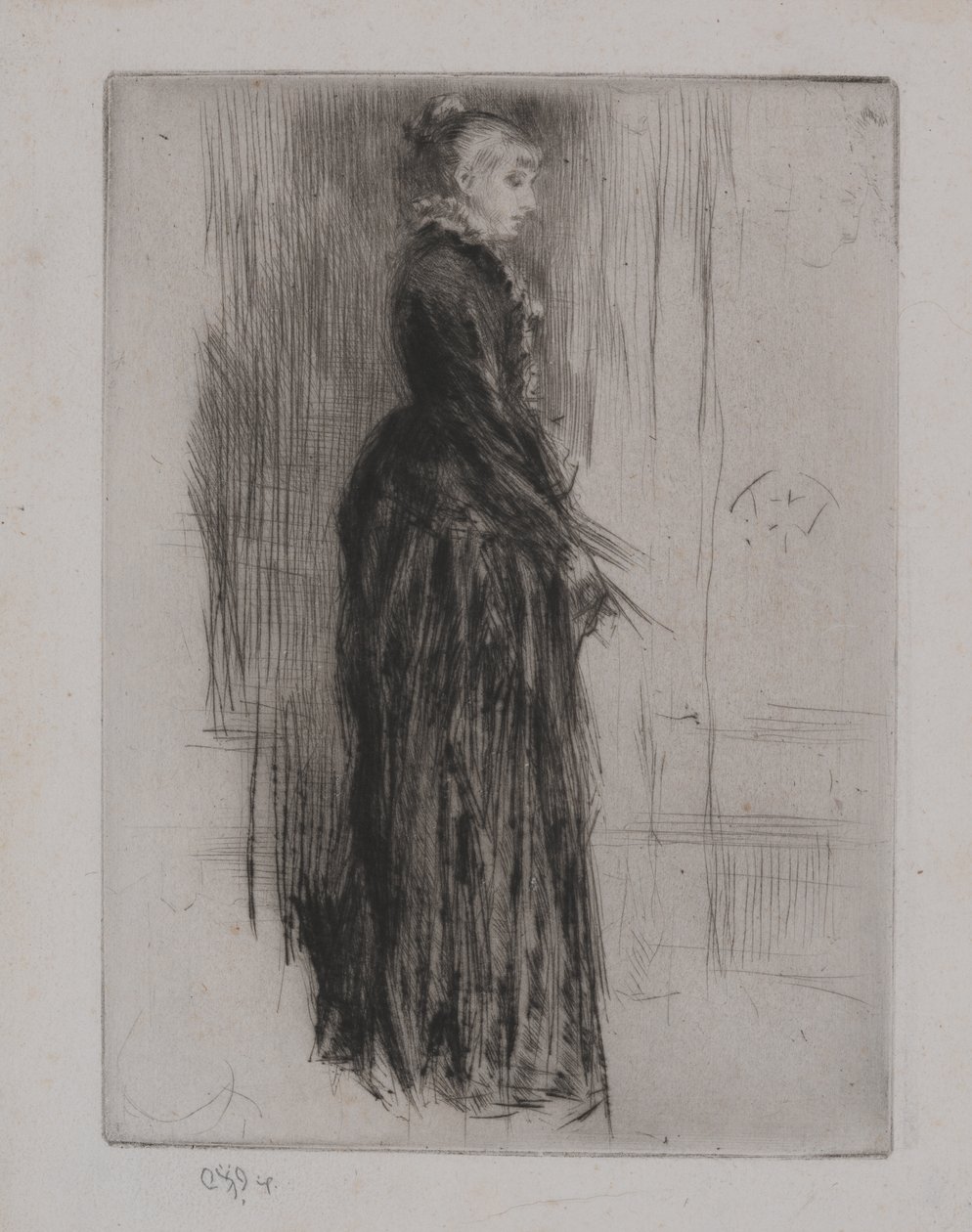 O Pequeno Vestido de Veludo de James McNeill Whistler