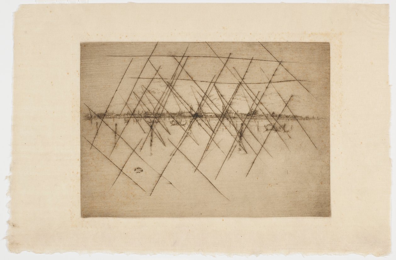 A Pequena Veneza de James Abbott McNeill Whistler
