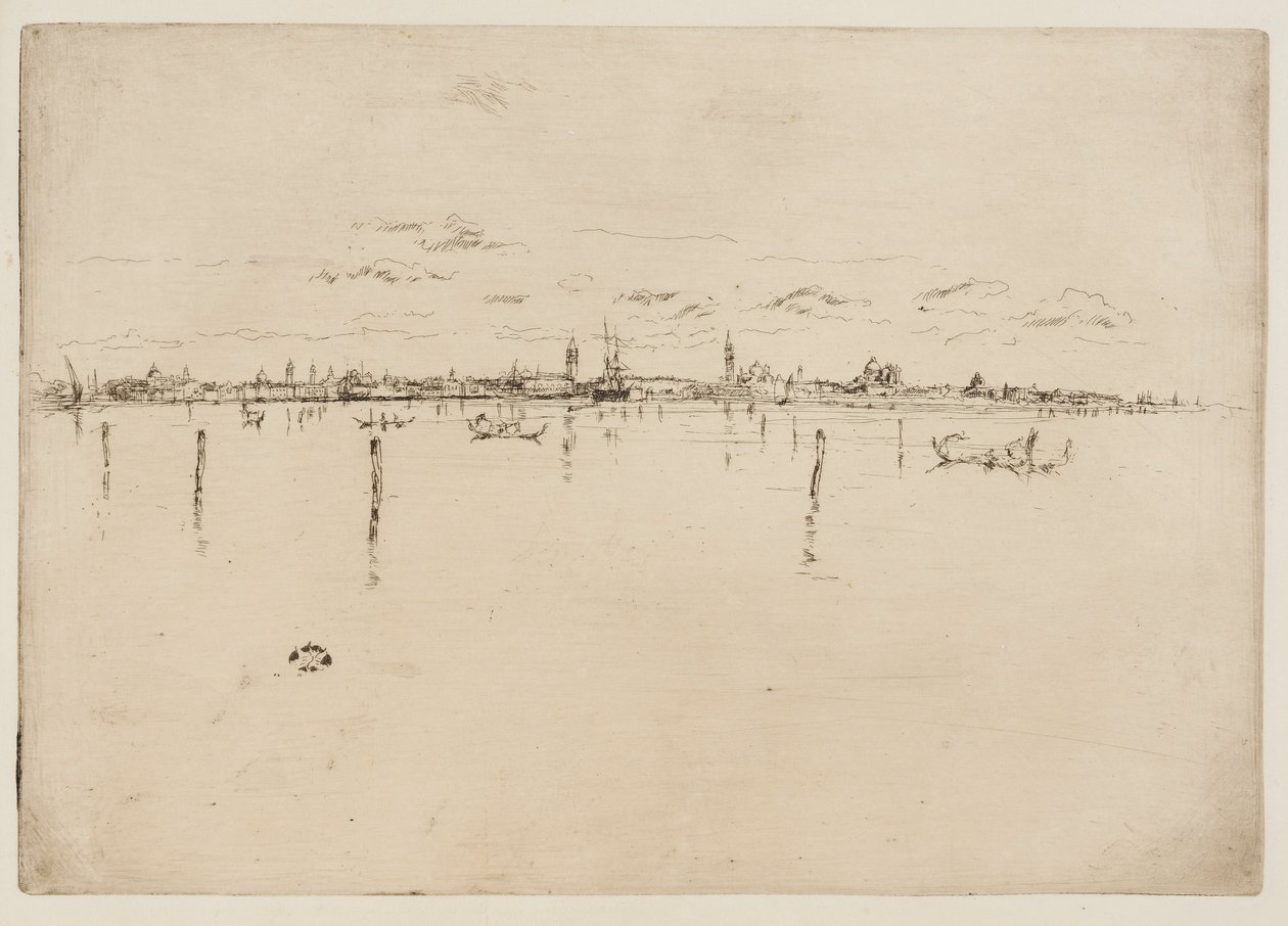A Pequena Veneza de James Abbott McNeill Whistler