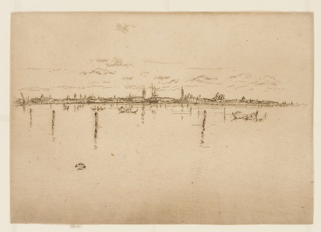 A Pequena Veneza de James Abbott McNeill Whistler