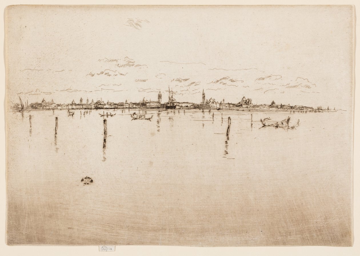 A Pequena Veneza de James Abbott McNeill Whistler