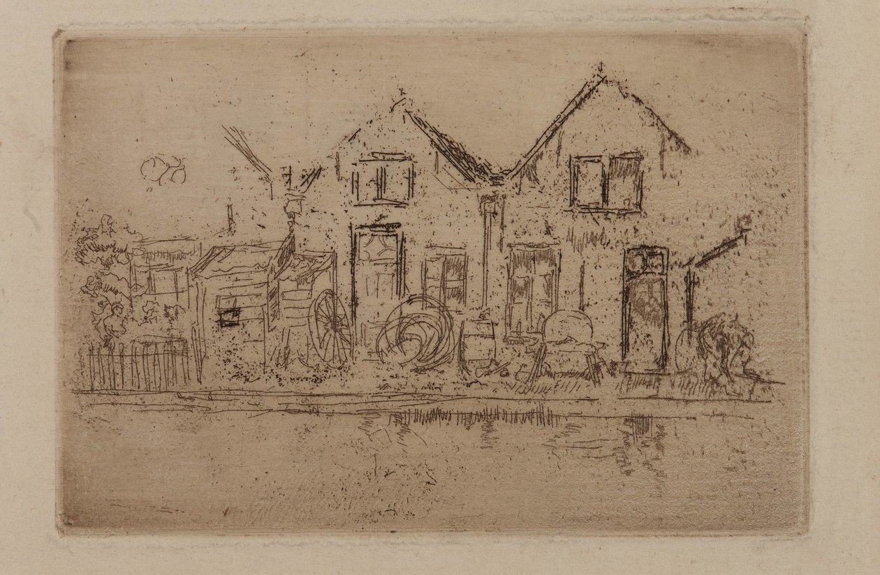 O Pequeno Wheelwright de James Abbott McNeill Whistler