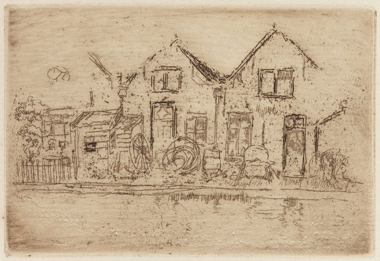 O Pequeno Wheelwright de James Abbott McNeill Whistler