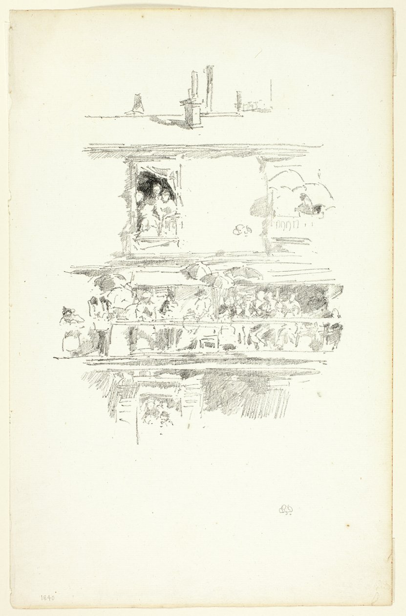 A Varanda Longa de James Abbott McNeill Whistler