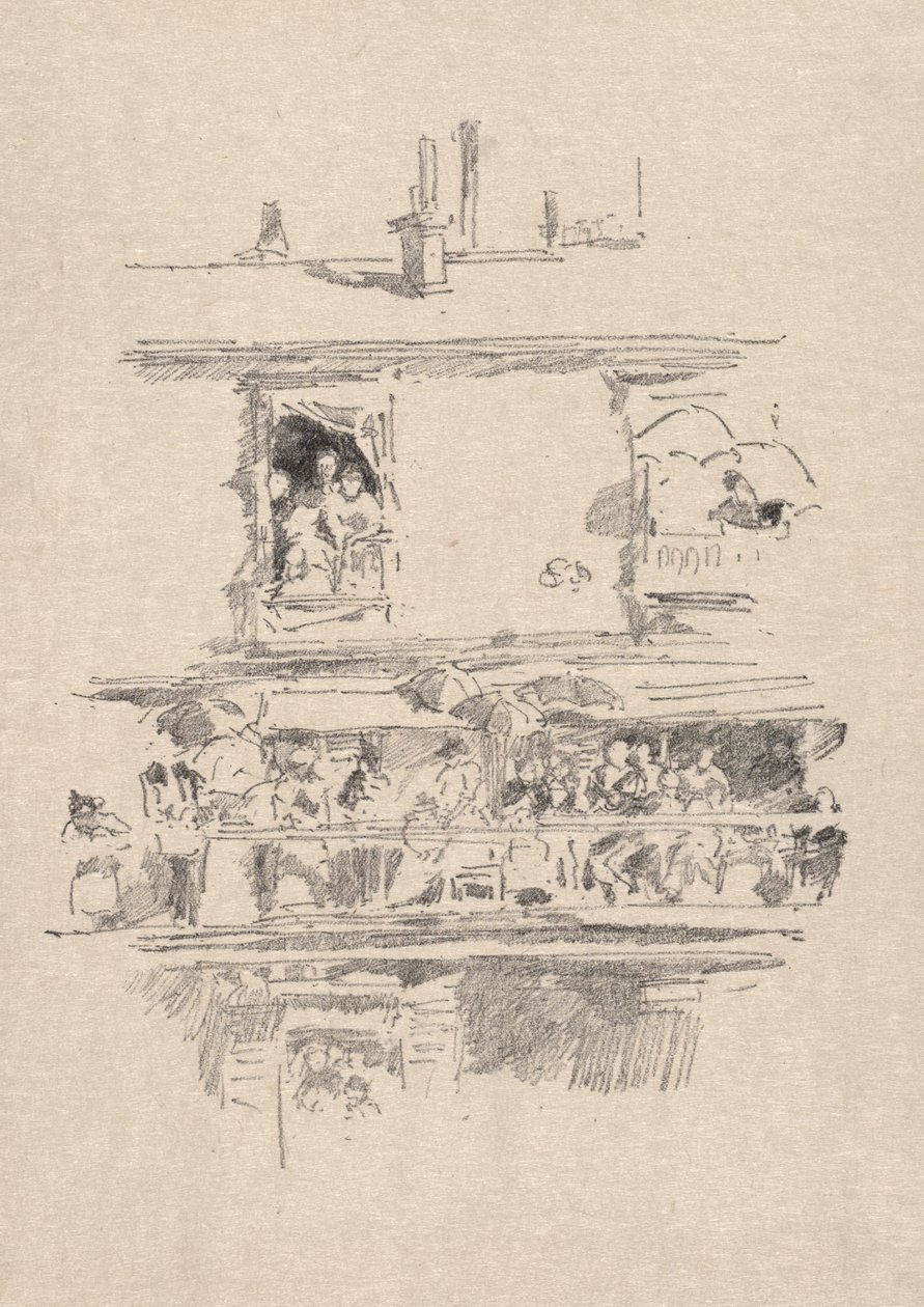A Varanda Longa de James McNeill Whistler