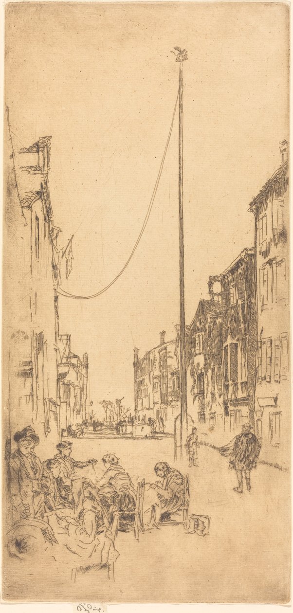 O mastro de James Abbott McNeill Whistler