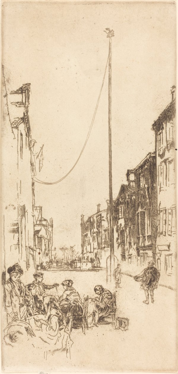 O mastro de James Abbott McNeill Whistler