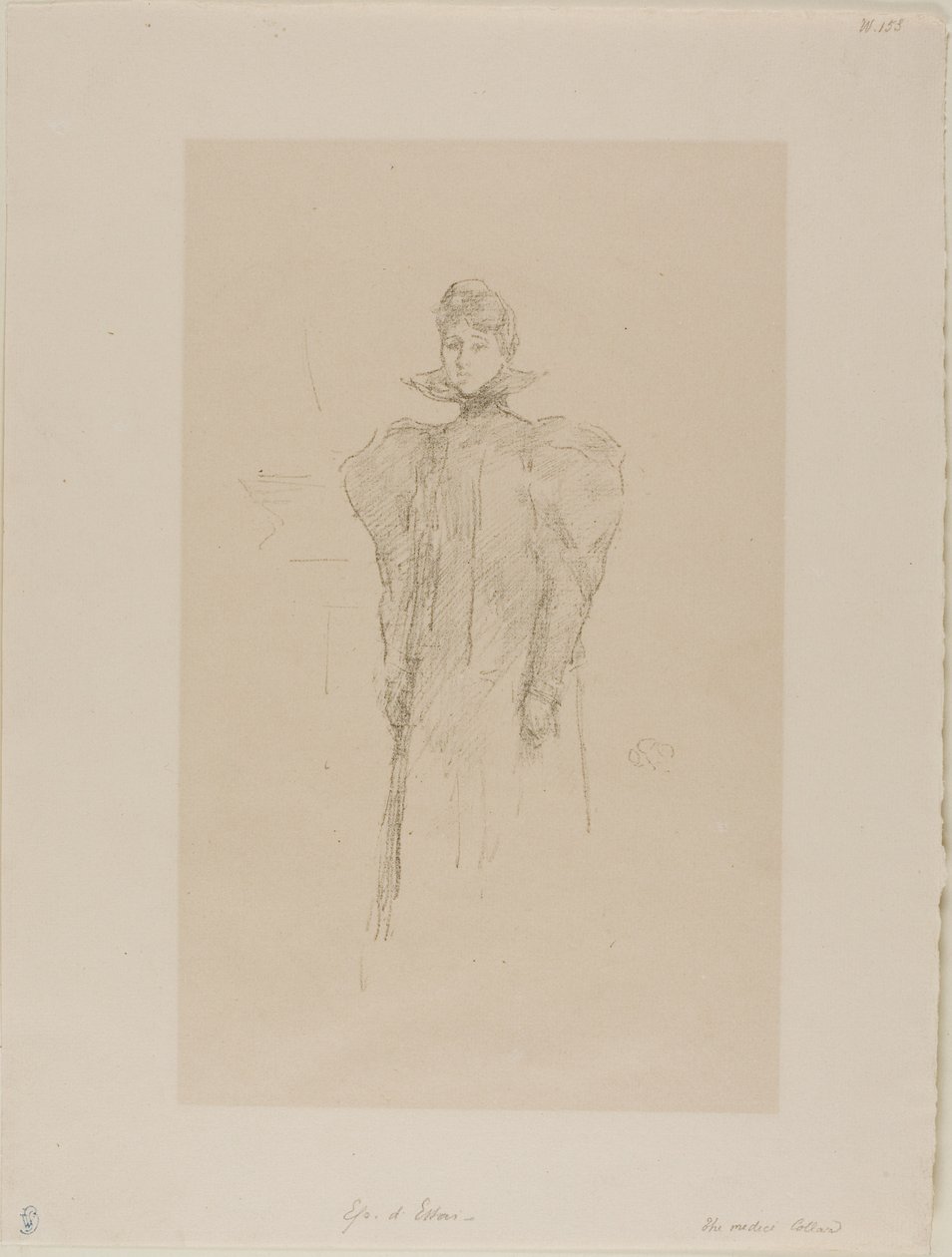 O colar dos Médici de James Abbott McNeill Whistler
