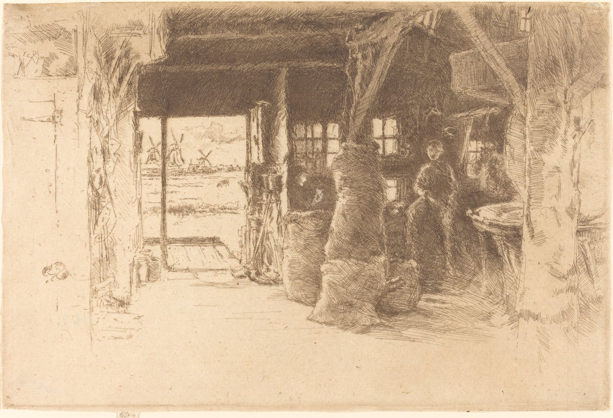 O moinho de James Abbott McNeill Whistler
