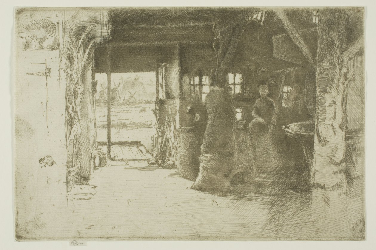 O moinho de James Abbott McNeill Whistler