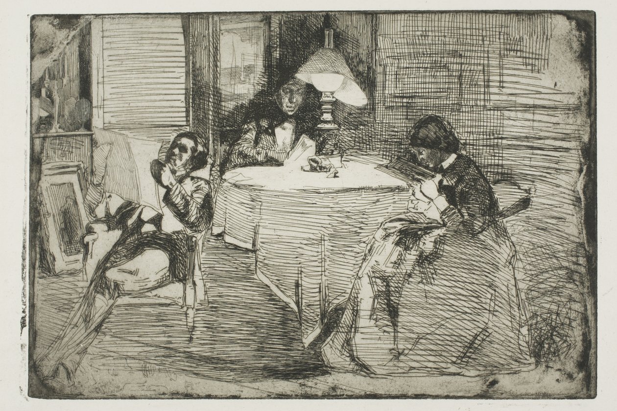 A sala de música de James Abbott McNeill Whistler