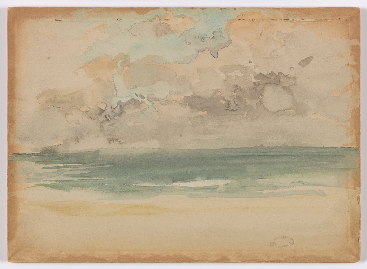 A onda do mar de James Abbott McNeill Whistler