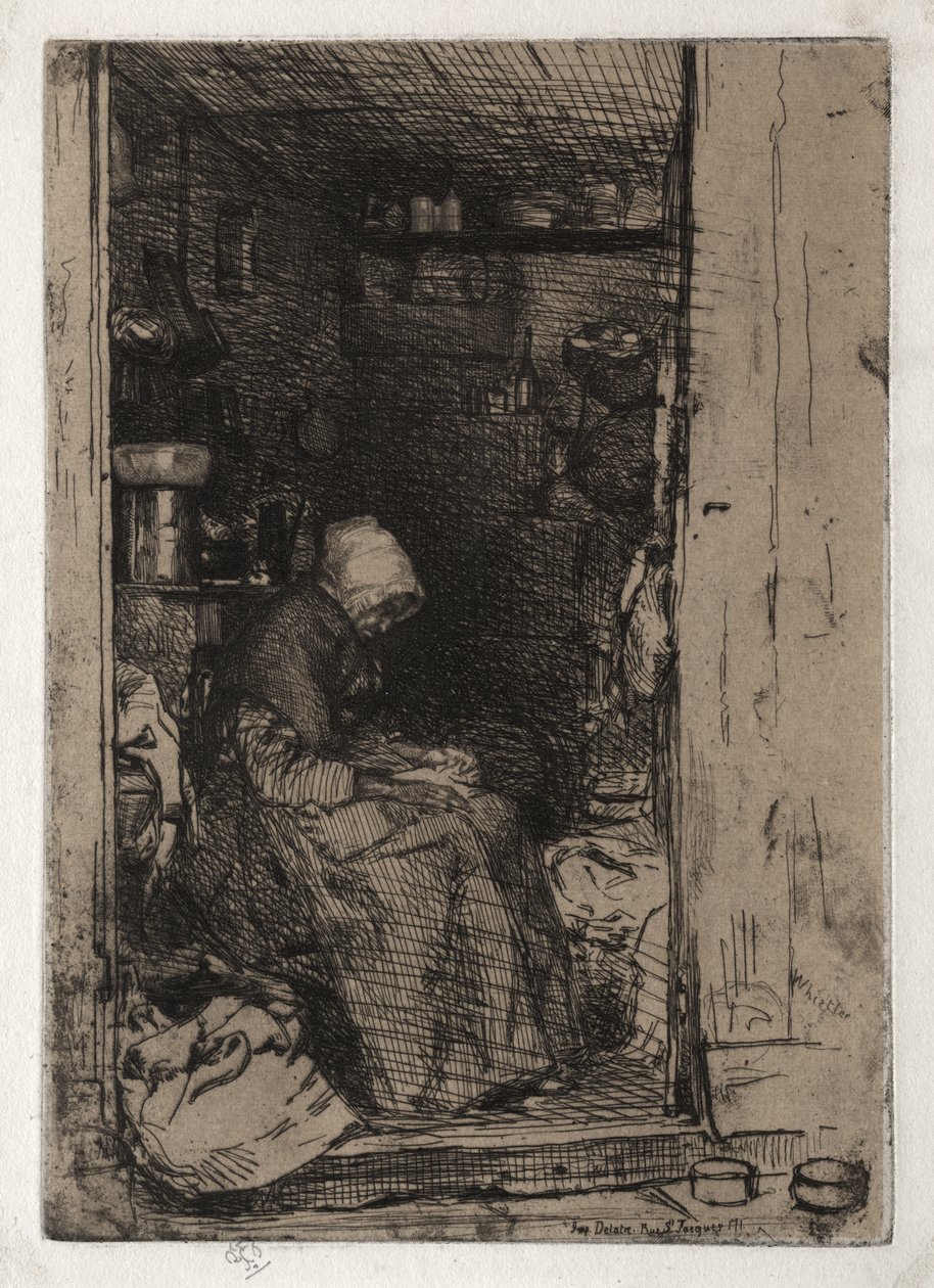 A velha trapeira, n.º 10 de James McNeill Whistler