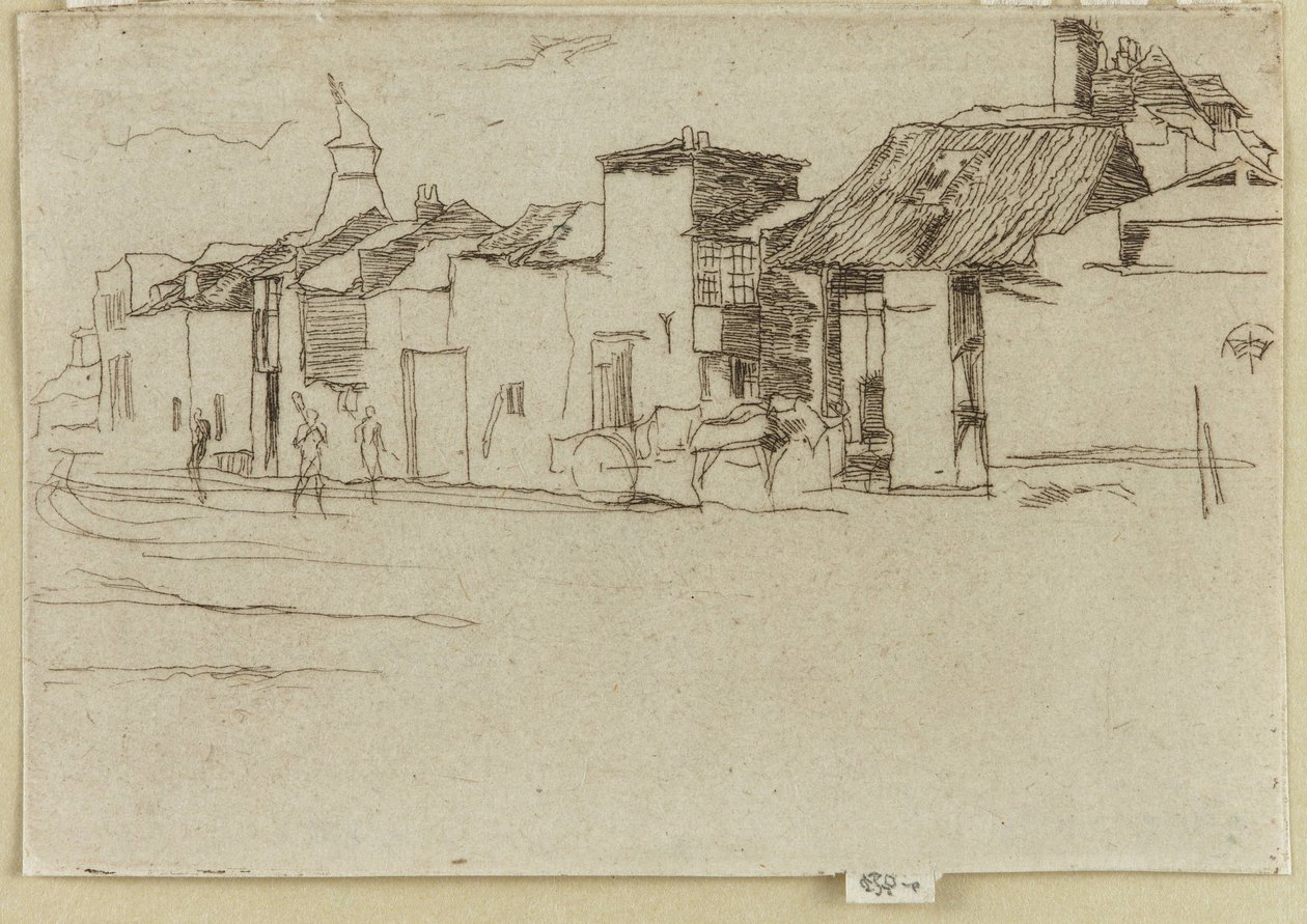 A Cervejaria Old Swan, Chelsea de James Abbott McNeill Whistler