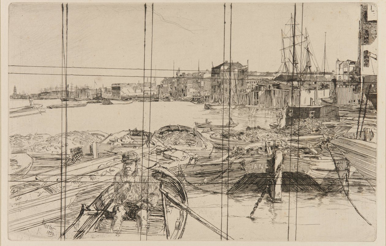 A piscina de James Abbott McNeill Whistler
