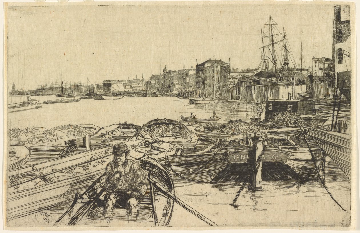 A piscina de James Abbott McNeill Whistler