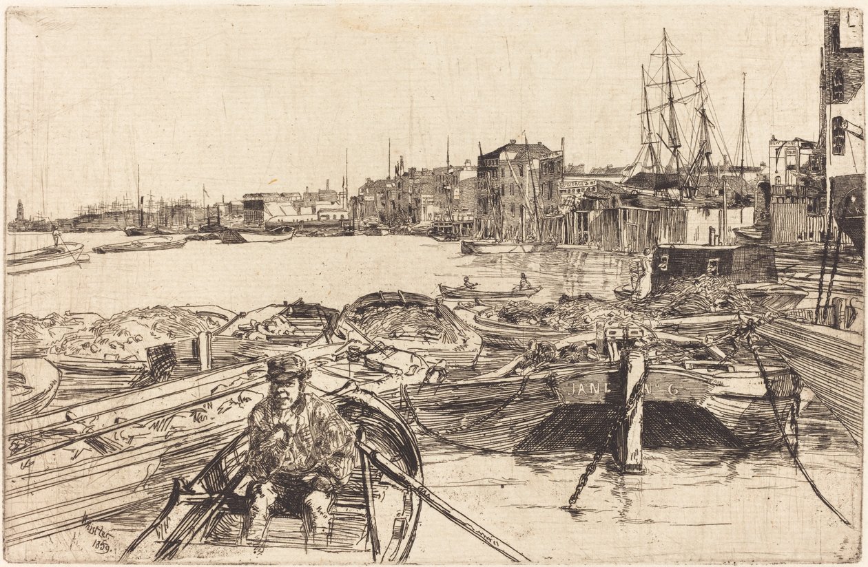 A piscina de James Abbott McNeill Whistler