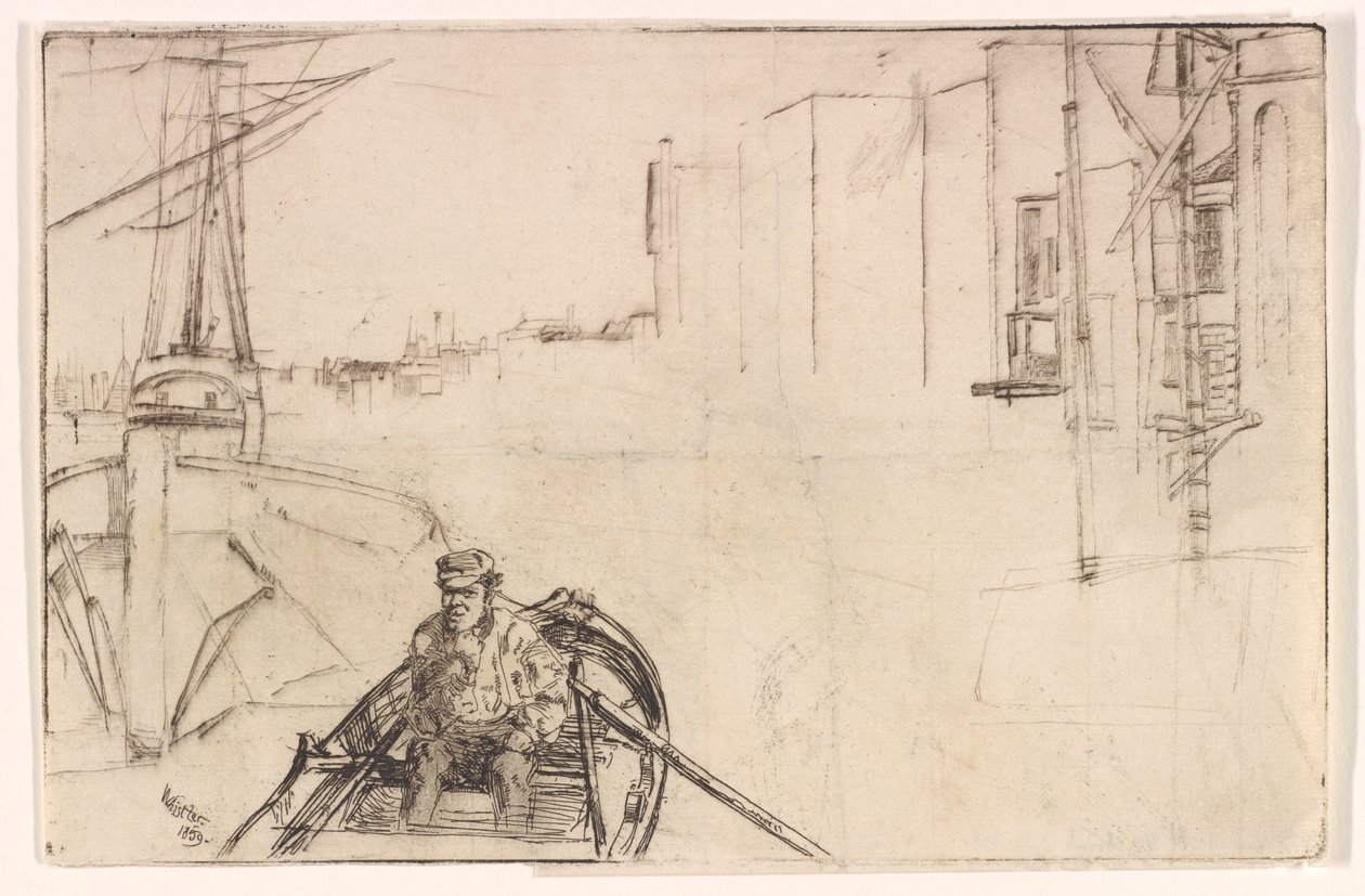 A piscina de James Abbott McNeill Whistler