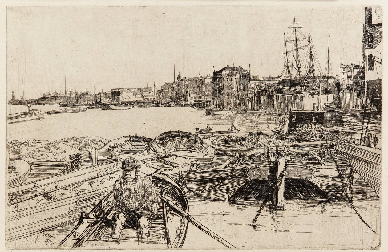A piscina de James Abbott McNeill Whistler
