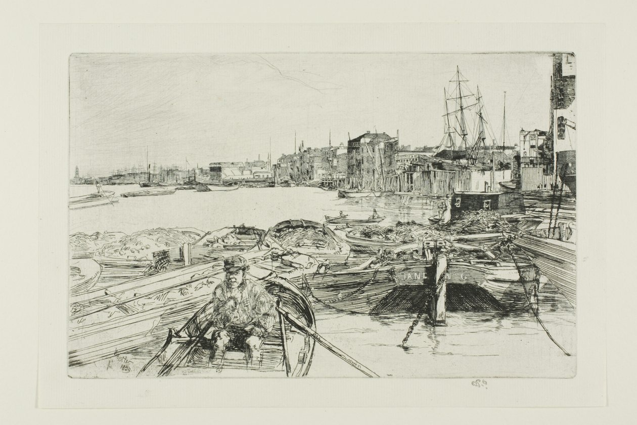 A piscina de James Abbott McNeill Whistler