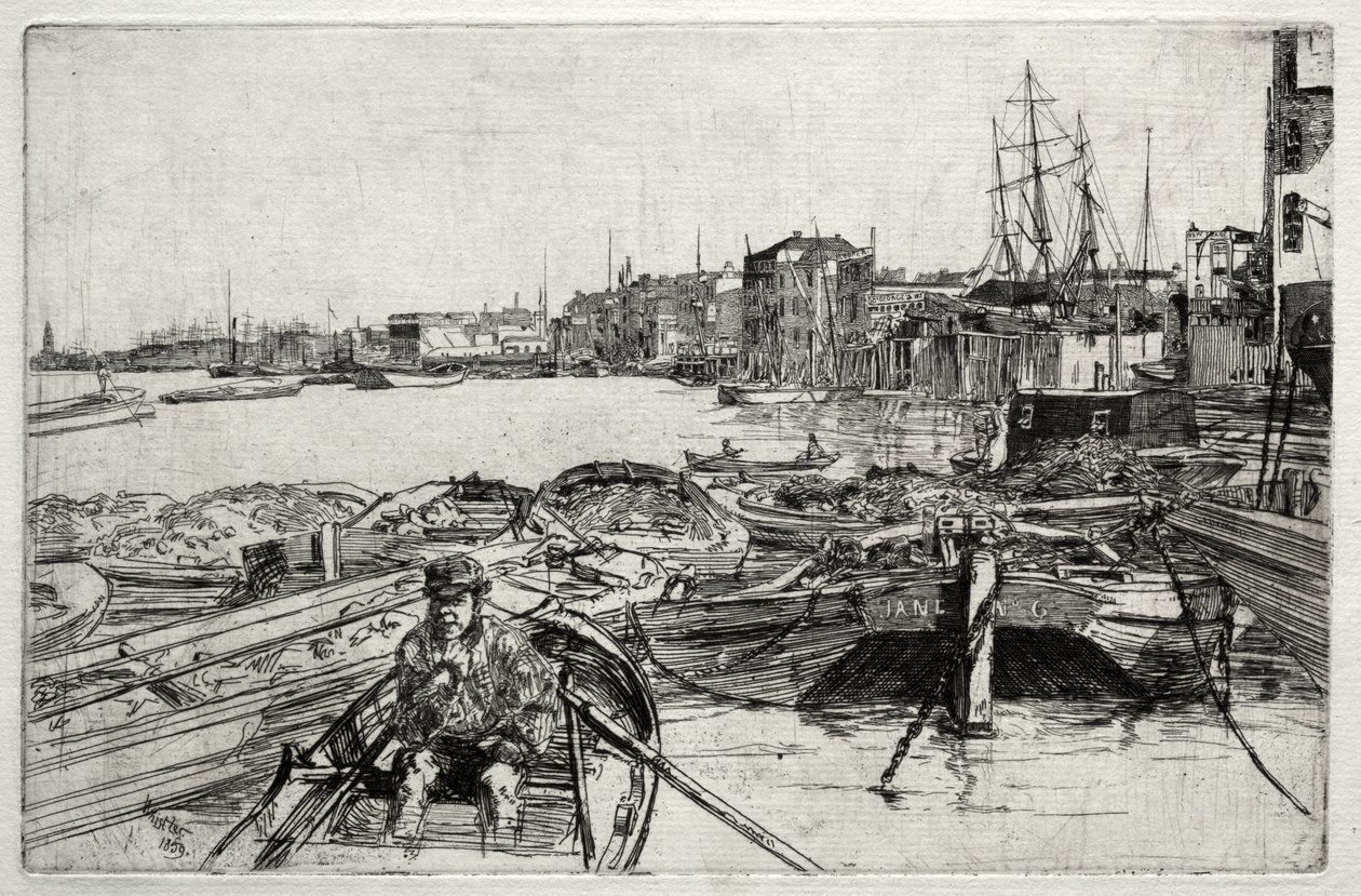 A Piscina de James McNeill Whistler