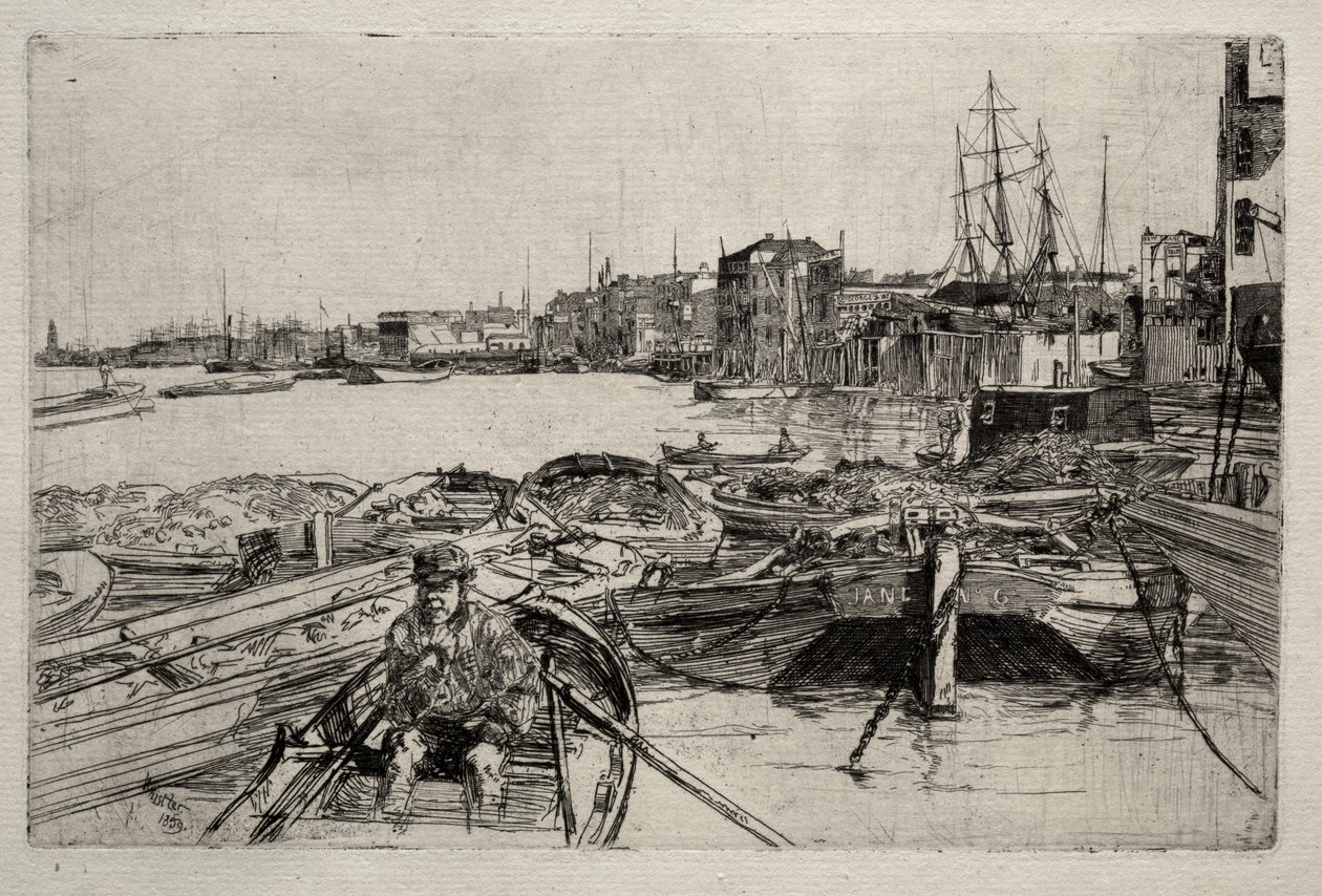 A Piscina de James McNeill Whistler
