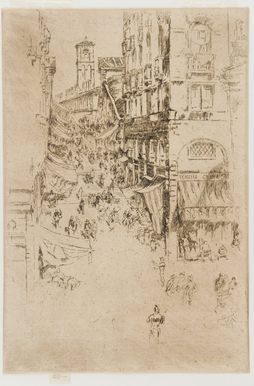 O Rialto de James Abbott McNeill Whistler