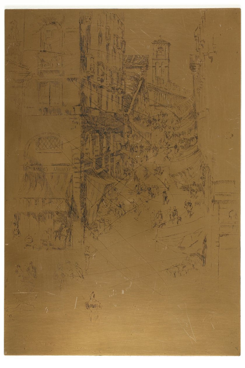 O Rialto de James Abbott McNeill Whistler