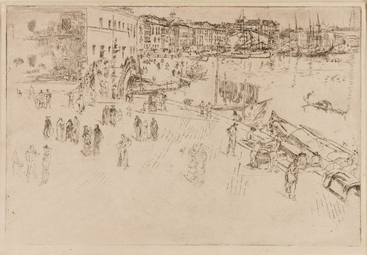A Riva de James Abbott McNeill Whistler